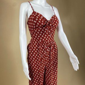 Palazzo style crop jumpsuit